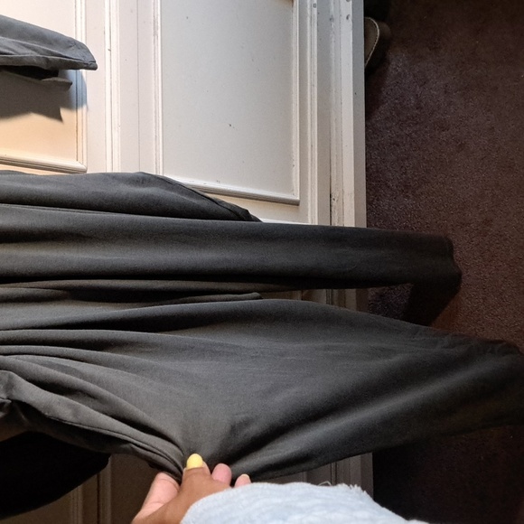 Gap Long-sleeved Wrap Belted Pocket Jumpsuit Grey Women's Size XXLARGE N… - Picture 12 of 15